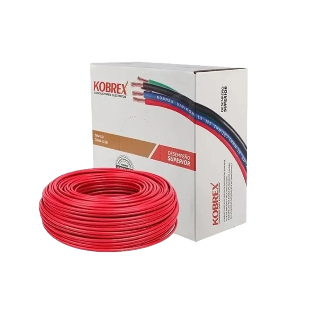 CABLE VINIKOB LS 105 THW-LS/THHW-LS CT-SR 90C 600V CAL. 10 ROJO