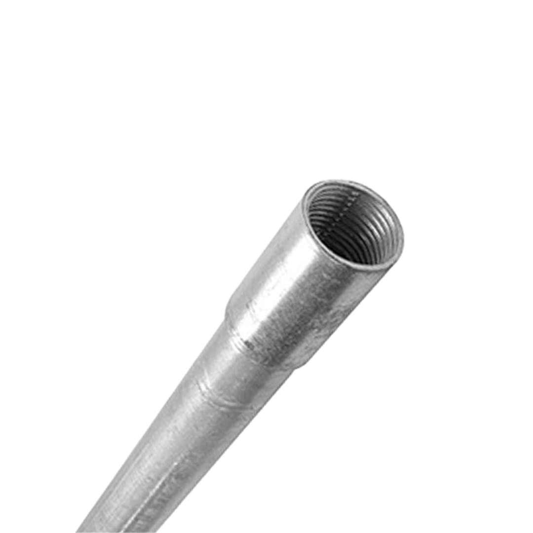 TUBO CONDUIT PARED GRUESA GALV. 1PLG CON COPLE