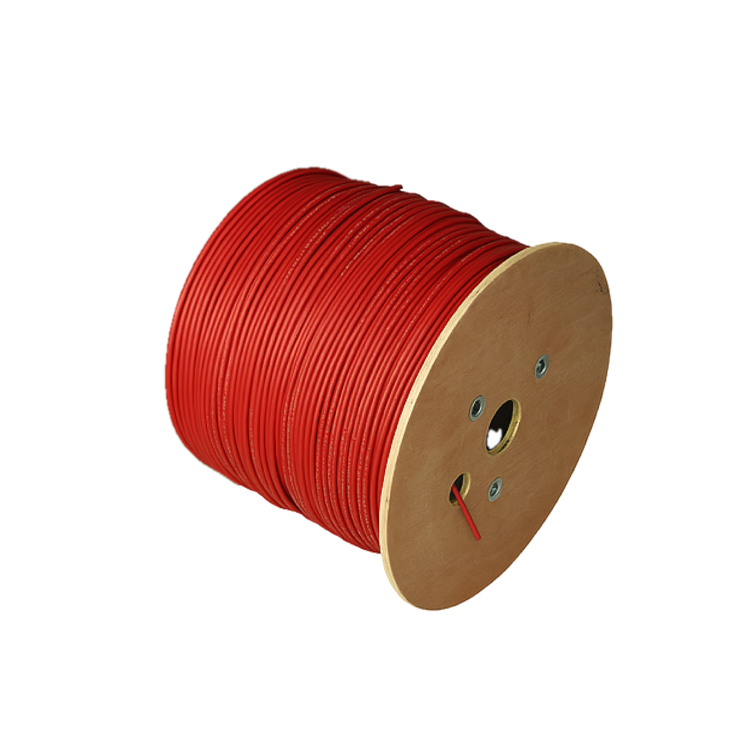 CABLE SOLAR 4 MM CALIBRE 12 ROJO NORMA IEC 1KV