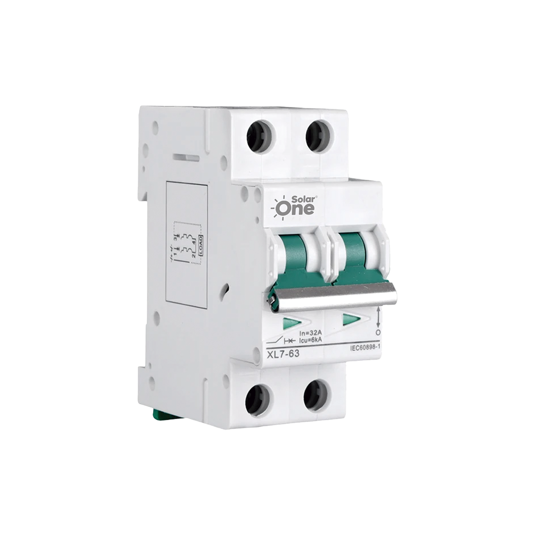 Interruptor Termomagnético 1000VCD 2x20A
