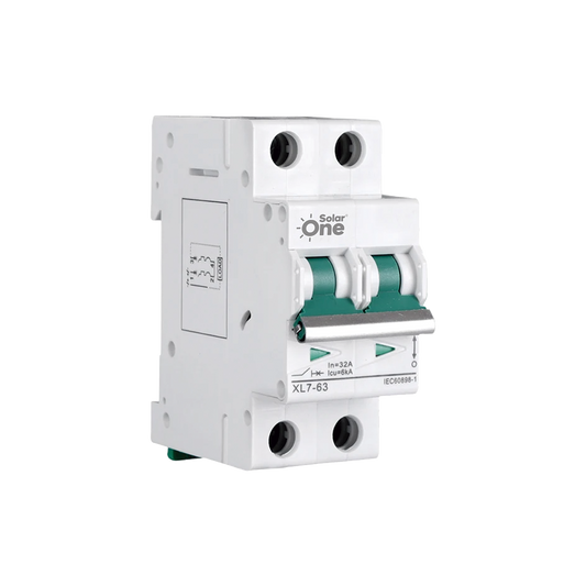 Interruptor Termomagnético 1000VCD 2x32A